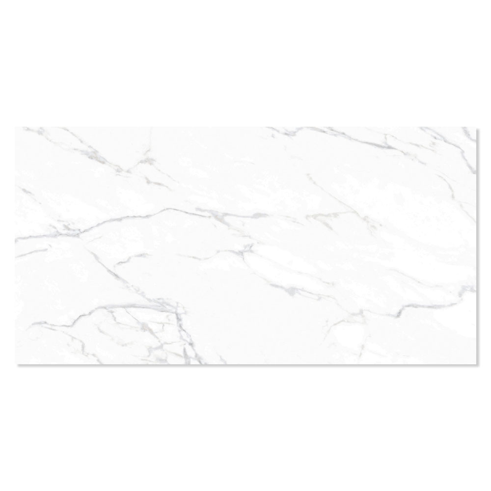 Marmor Gulvflis Osteria Hvit Polert 60x120 cm